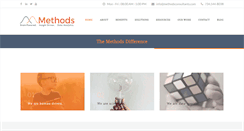 Desktop Screenshot of methodsconsultants.com